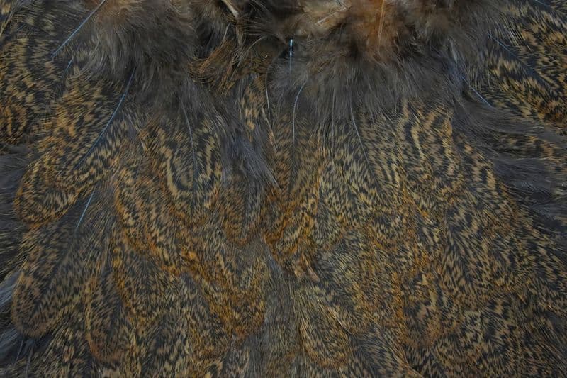 Coq De Leon Hen SH/C Speckled dyed Med. Ginger view 1