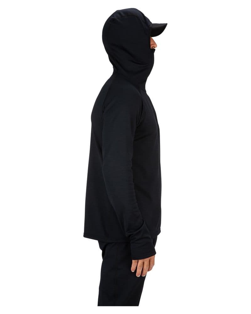 Heavyweight Baselayer Hoody Black view 6