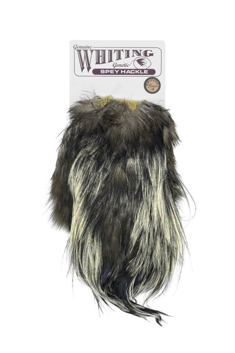 Spey Hackle Rooster Saddle Bronze Unique Variant view 3