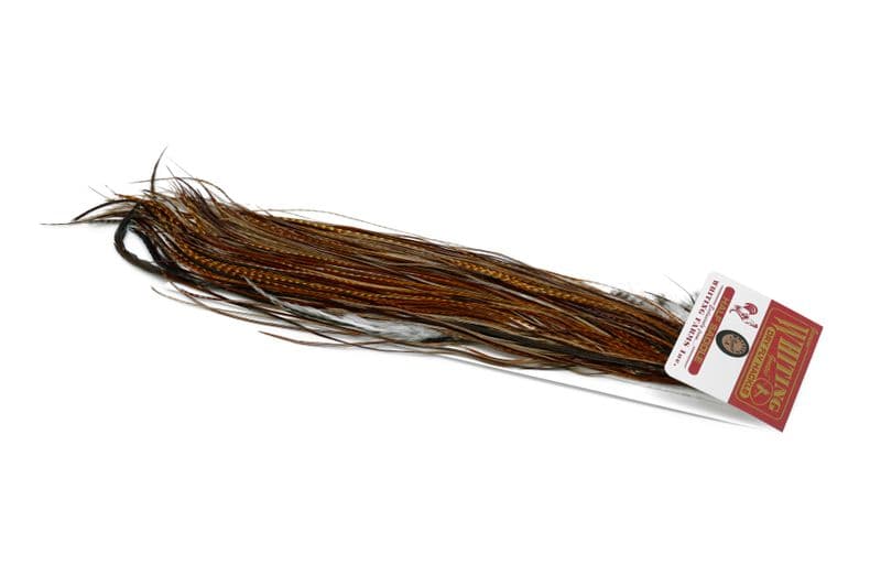 Whiting Bronze Midge 1/2 Saddle Barred Dark Ginger view 2