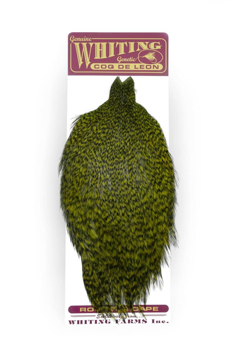 Coq de Leon Cape Grizzly dyed Olive view 3