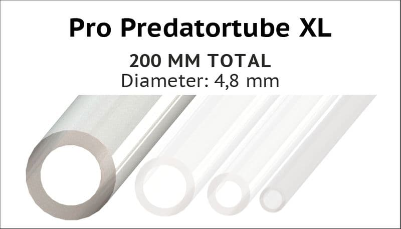 Predator Tube XL (4.8mm) Fluo Green view 3