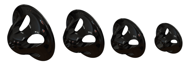 Soft Sonic Disc M (8mm) Black view 2