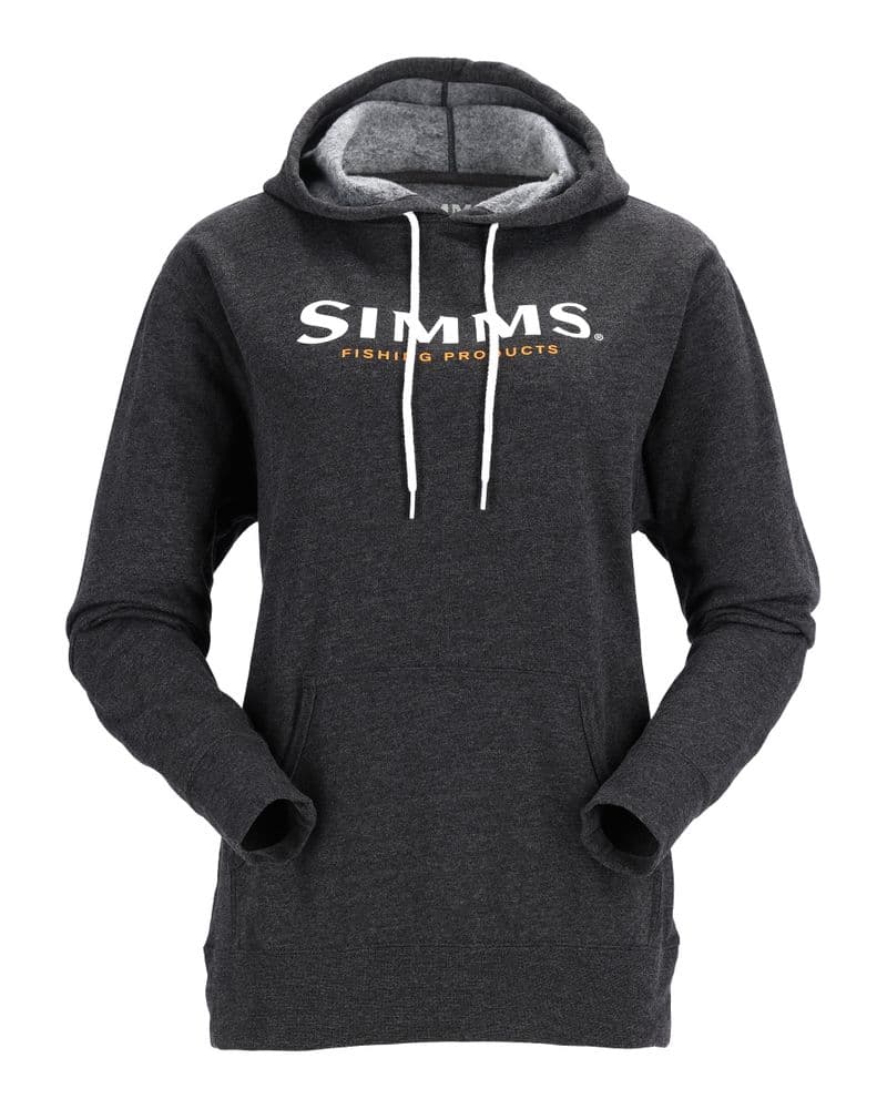 Wms Simms Logo Hoody Charcoal Heather view 1