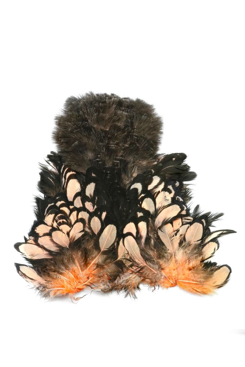 American Hen SH/C BLW dyed Salmon view 3