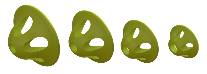 Soft Sonic Disc L (10mm) Olive view 2