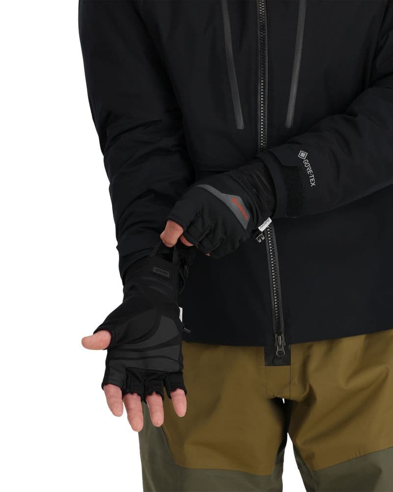 Windstopper Half-Finger Glove Black view 4