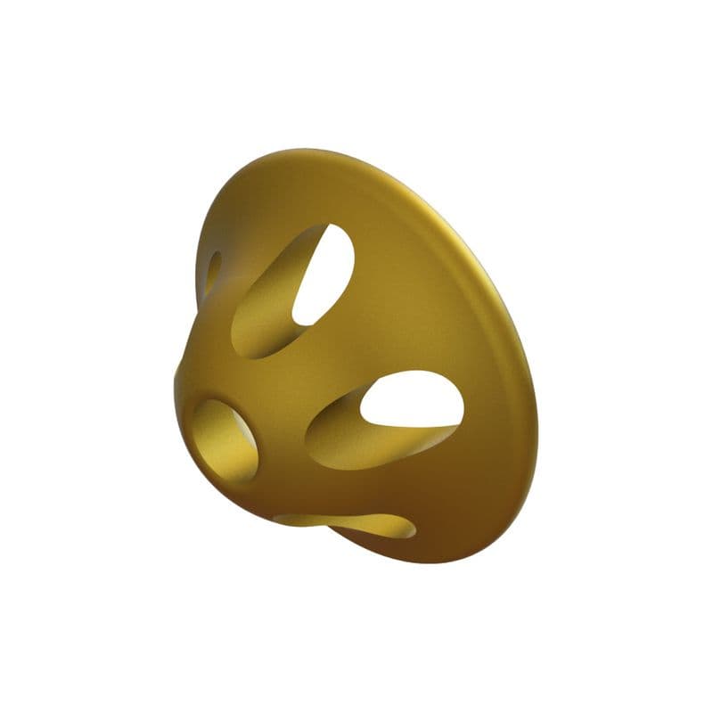 Soft Sonic Disc M 8mm Gold Metallic view 1