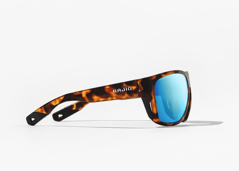 Las Rocas Brown Tort Matte Blue Mirror PC view 3