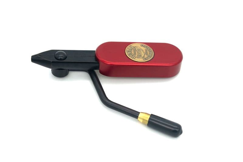 Medalilion Series Head Only Shank Hot Rod Red view 1