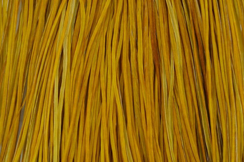 Whiting Silver Saddle White dyed Golden Olive view 1