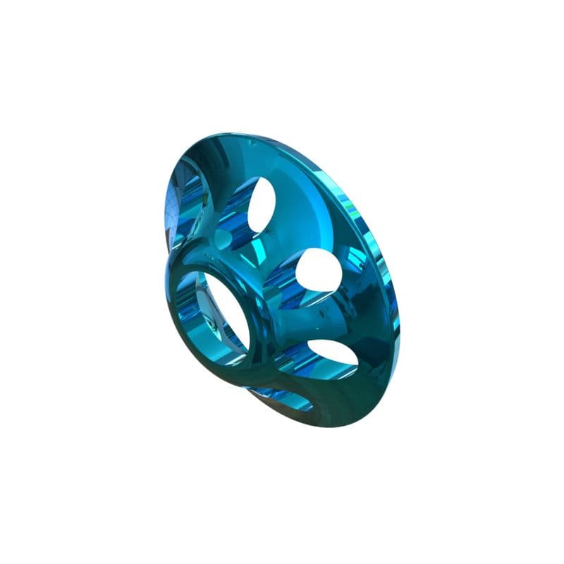 Ultra Sonic Discs L 11mm Blue Met view 2