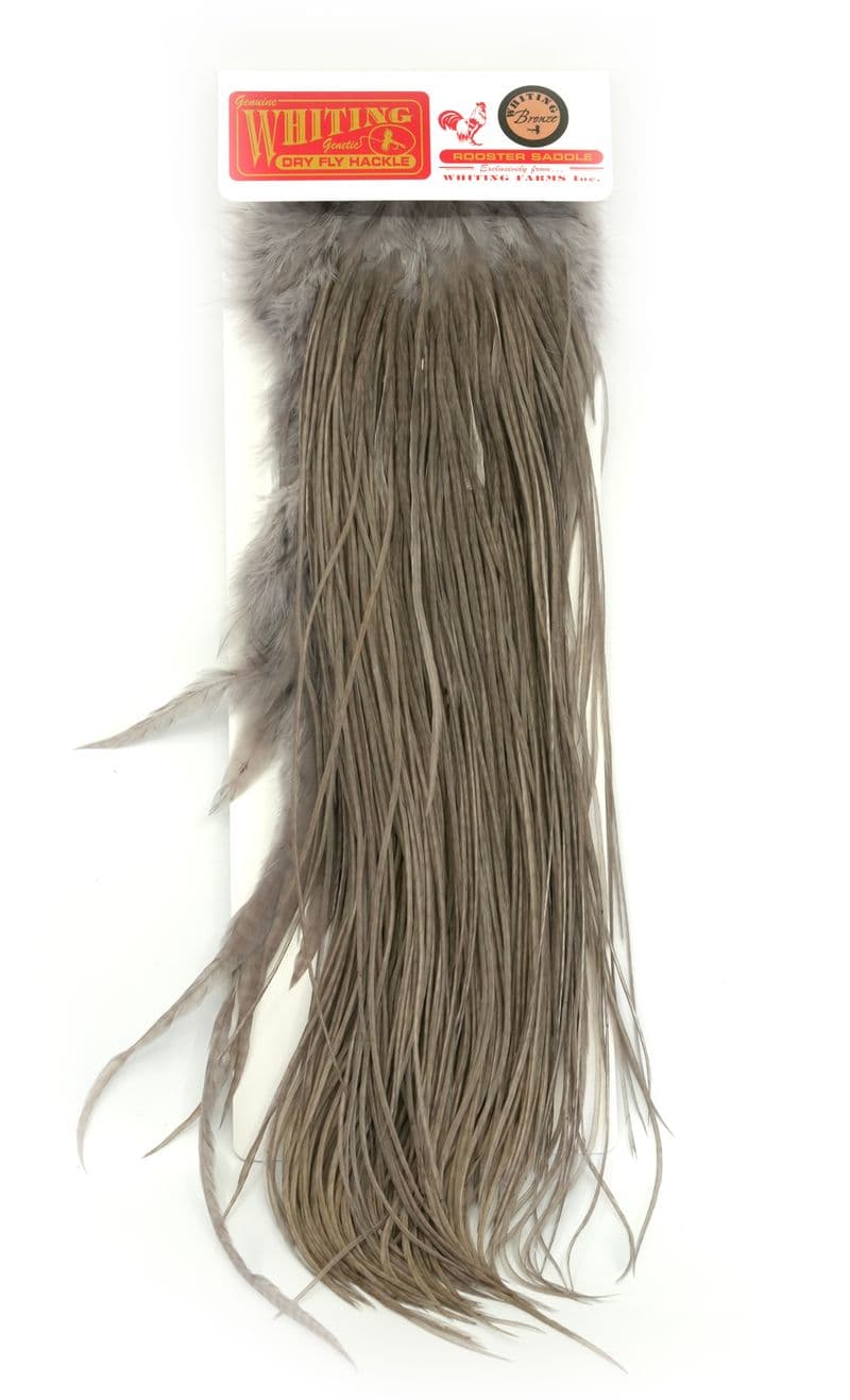 Whiting Bronze Saddle White dyed Medium Dun view 3