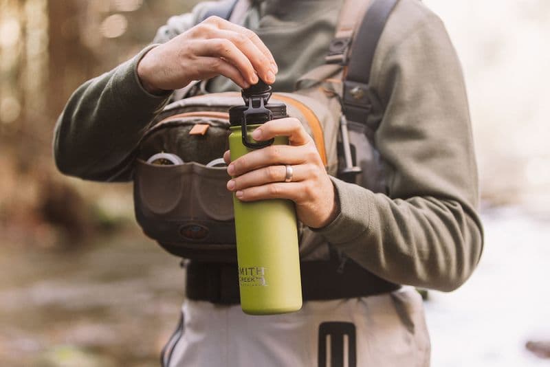 Smith Creek Beverage Bottle Green view 6