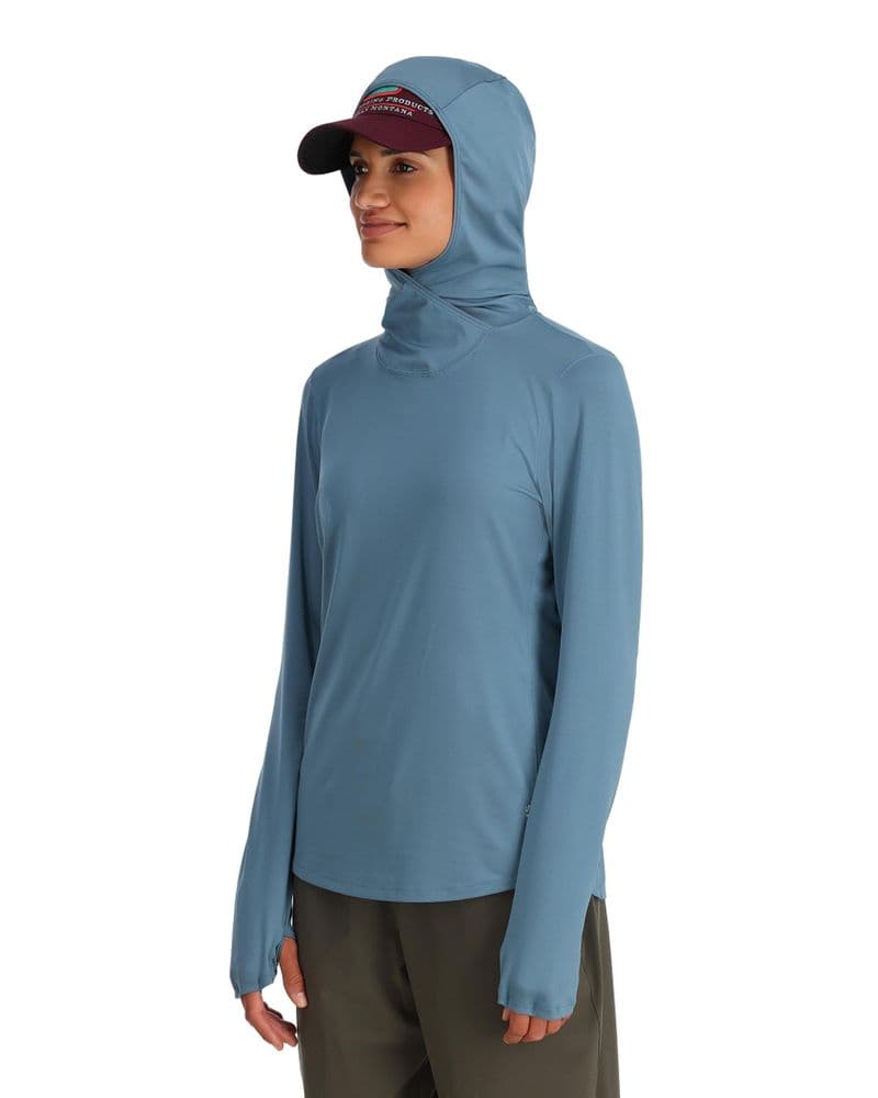 Wms BugStopper SolarFlex Hoody Neptune view 4