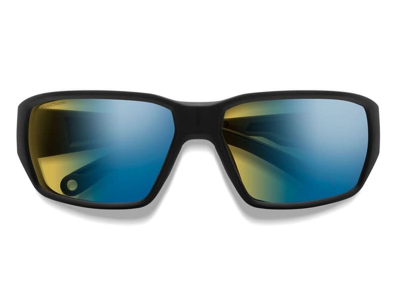 Hookset Matte Black Polarchromic Yellow Blue Mirror view 3