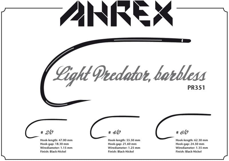 PR351 - Light Predator barbless view 4