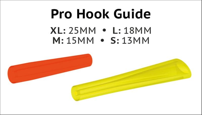 Hook Guide L (18mm) Orange view 4