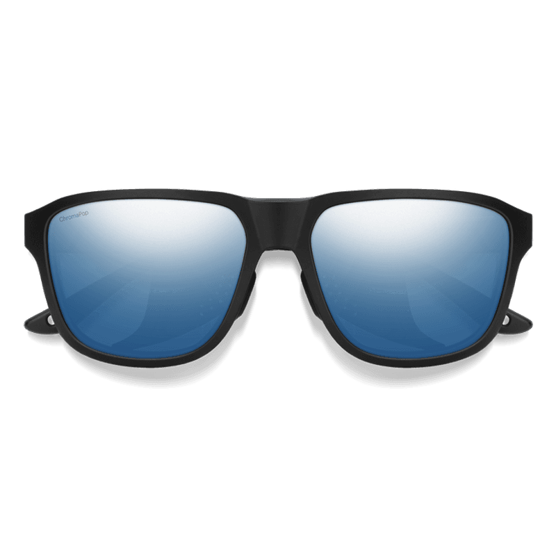 Embark Matte Black Polar Blue Mirror view 2