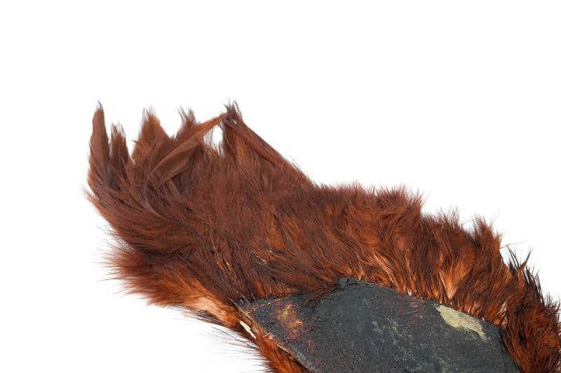 Bird Fur White dyed Coachman Brown view 1