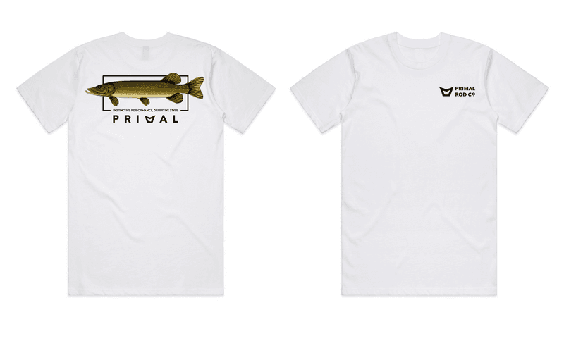 Primal Artist Tee Pike White