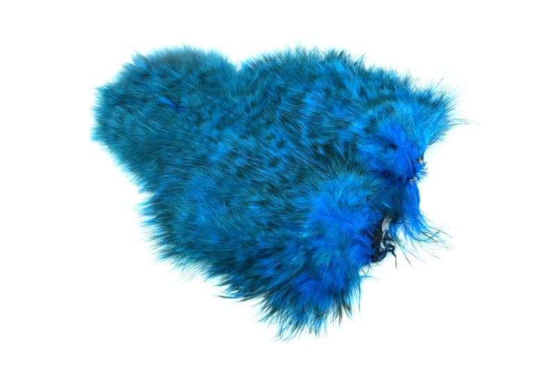 Spey SH/C Grizzly dyed Kingfisher Blue view 2
