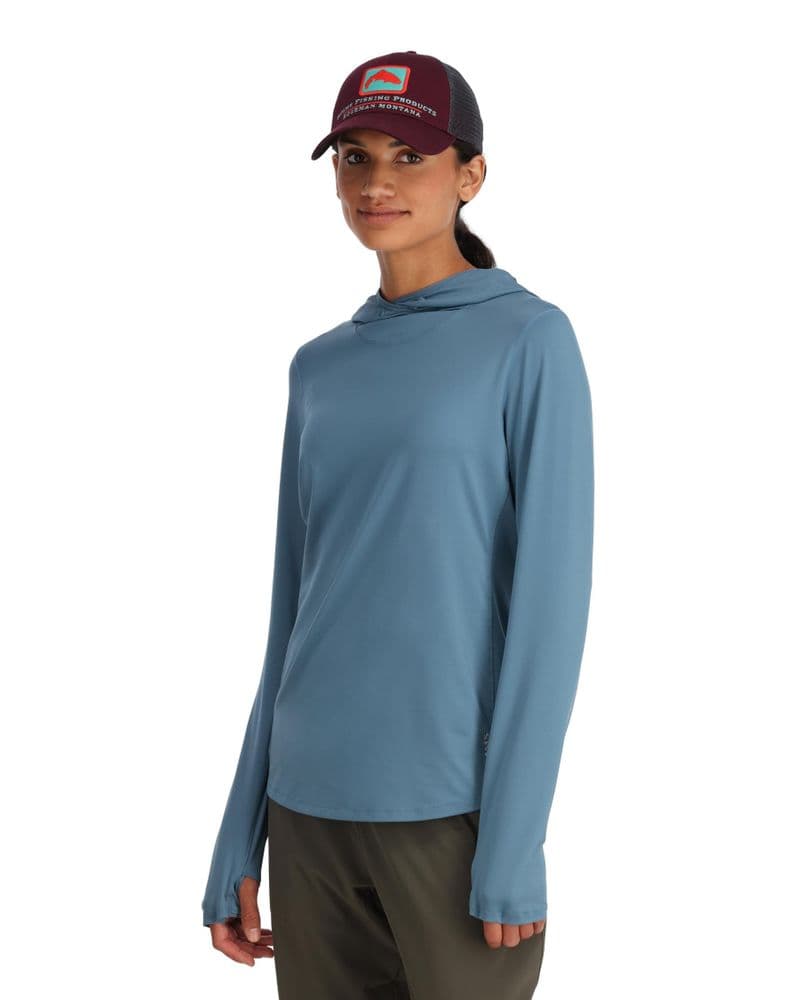 Wms BugStopper SolarFlex Hoody Neptune view 3