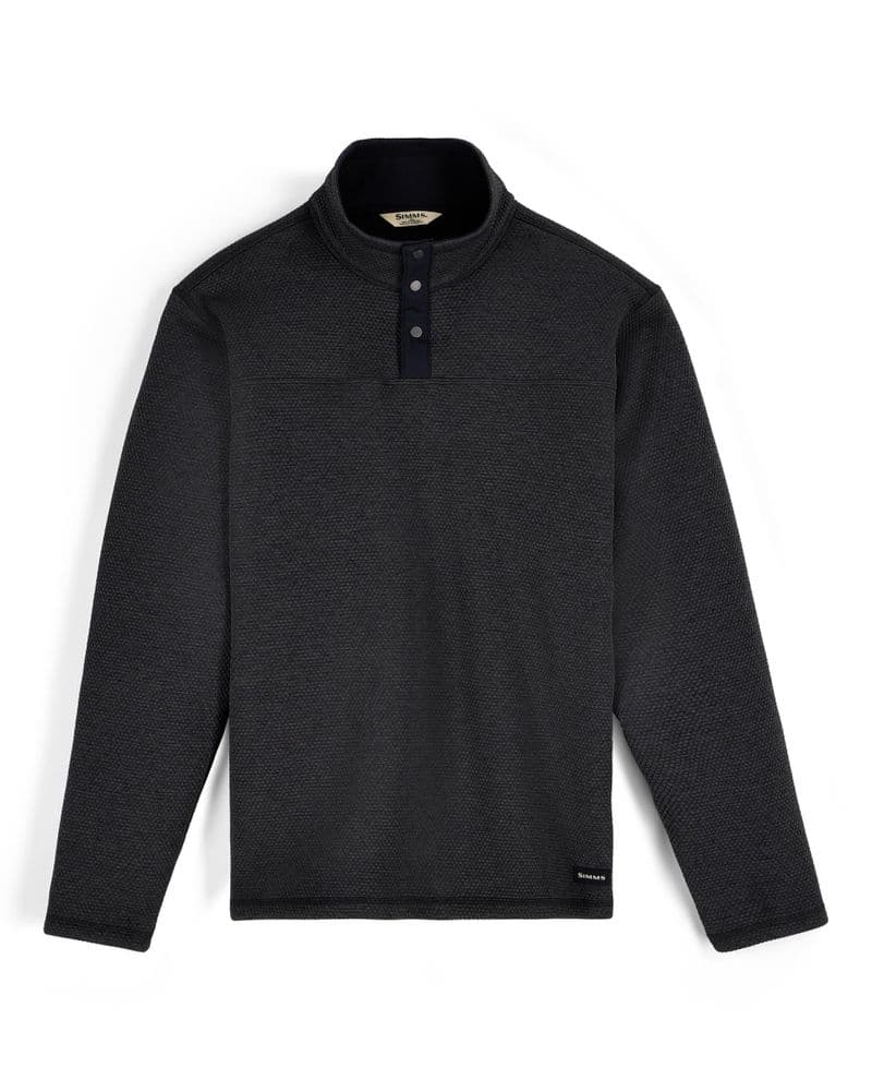 Harbour Sweater Black Heather view 1