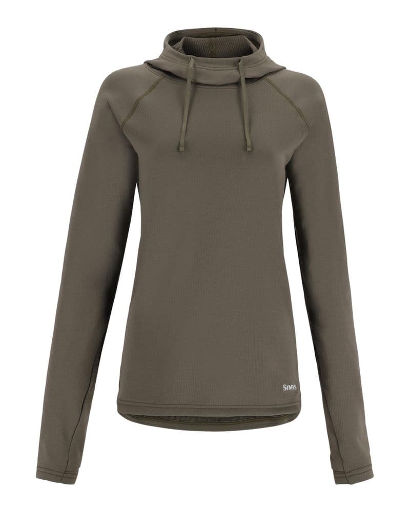 Wms Heavyweight Baselayer Hoody Loden view 1