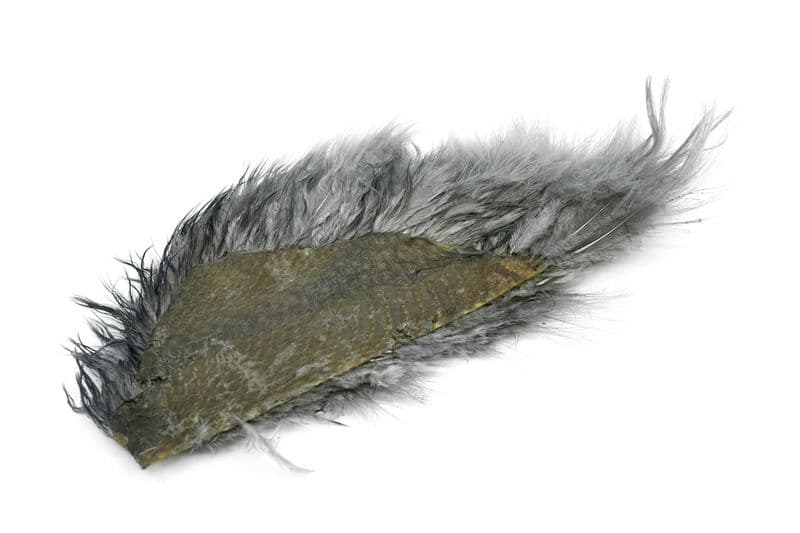 Mini Bird Fur White dyed Medium Dun view 3