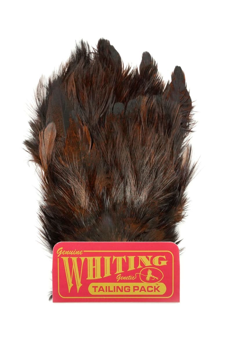 Coq de Leon Mayfly Tailing Pack Badger dyed Brown view 2