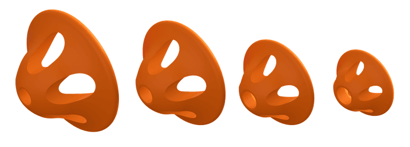 Soft Sonic Disc L (10mm) Orange view 2