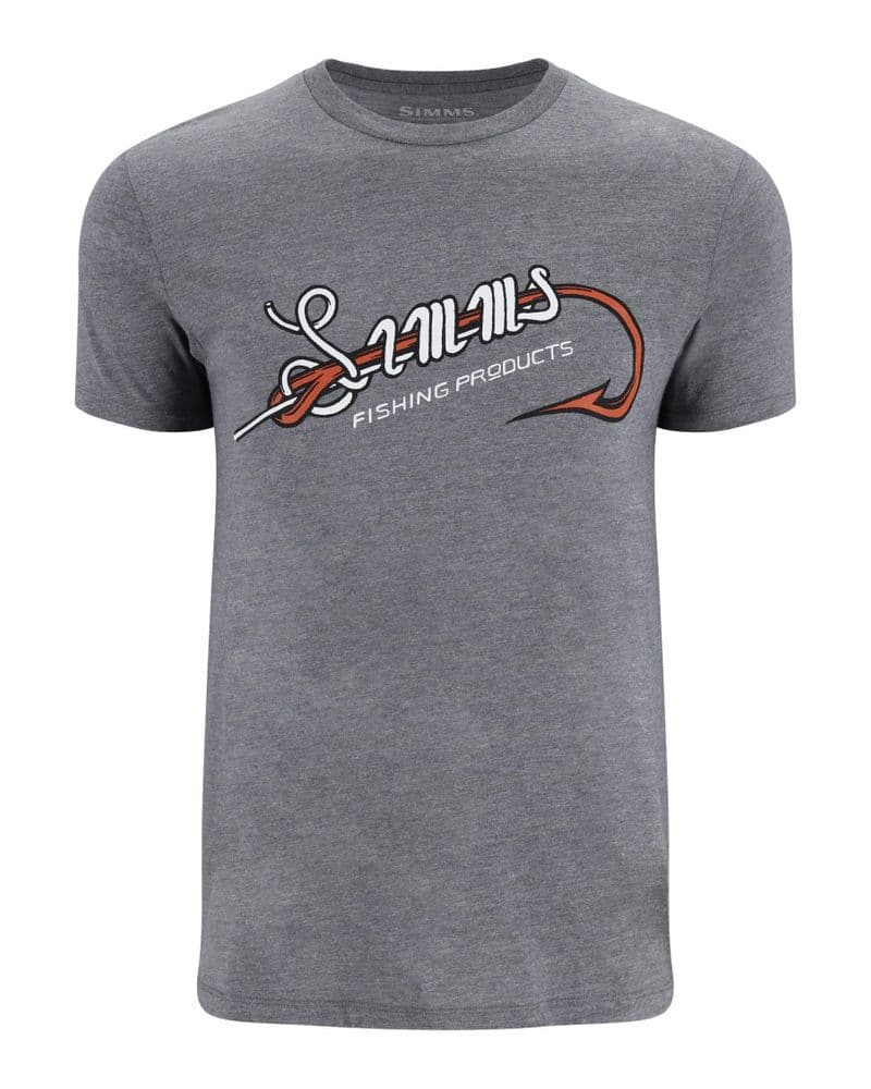 Simms Hook & Loop T-Shirt Athletic Heather