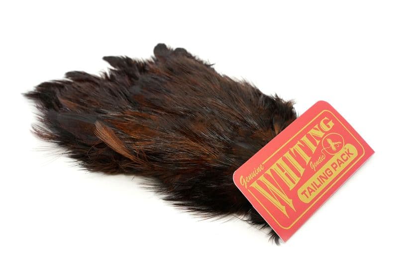 Coq de Leon Mayfly Tailing Pack Badger dyed Brown view 1