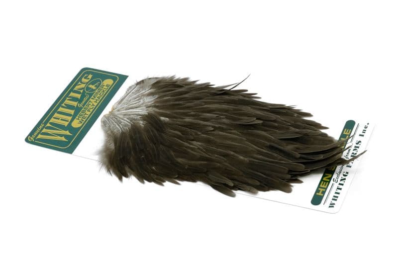 Hebert Hen Saddle Dark Brown Dun view 2