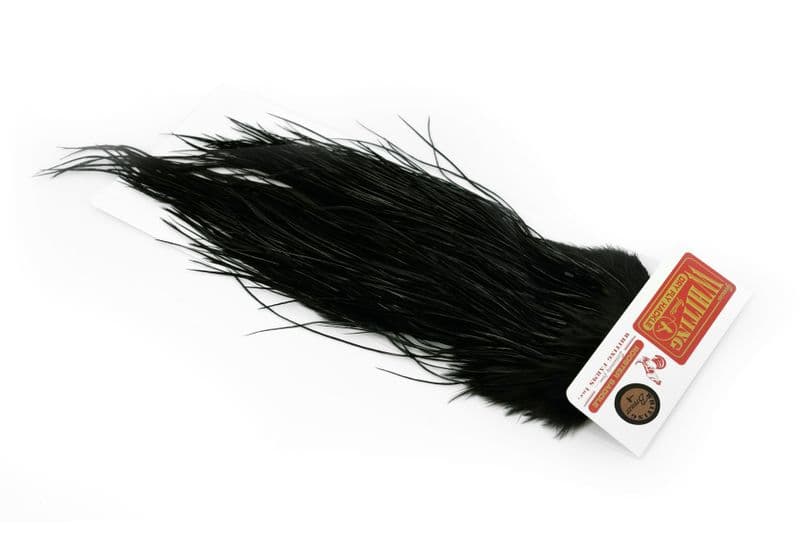 Whiting Bronze Midge Saddle Black view 2