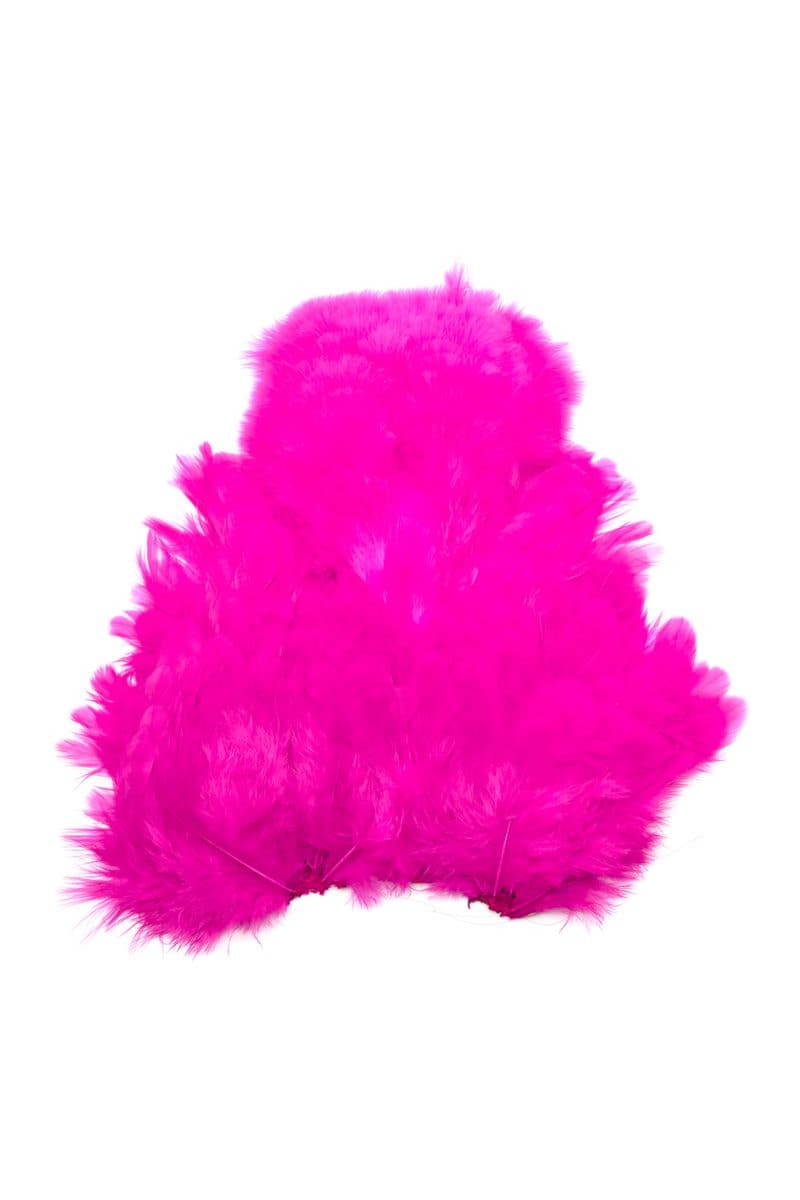 Whiting Rooster SH/C White dyed Magenta view 2