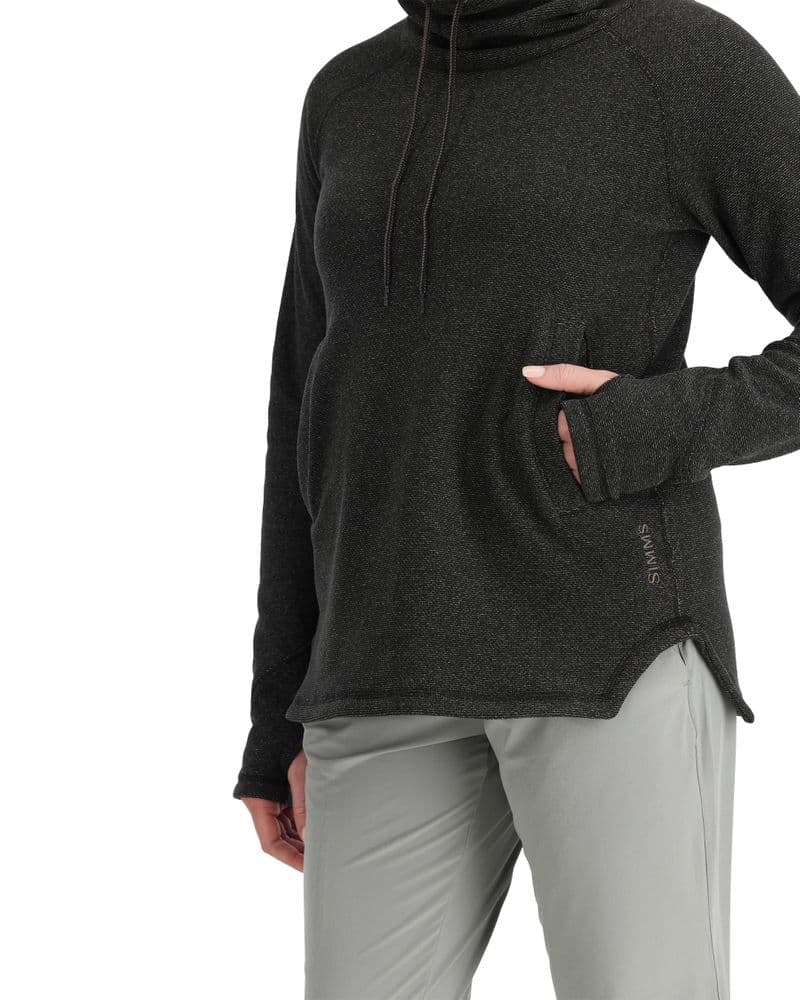 Wms Rivershed Sweater Black Heather view 5