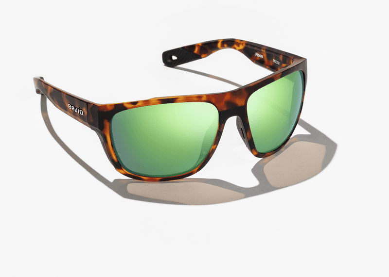 Las Rocas Brown Tort Matte Green Mirror PC view 2