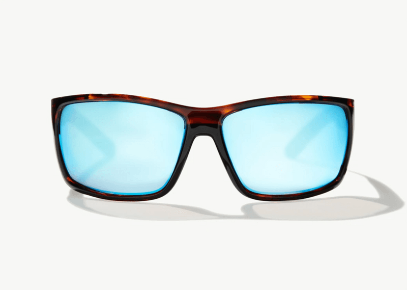 Bales Beach Dark Tort Gloss Blue Mirror Glass
