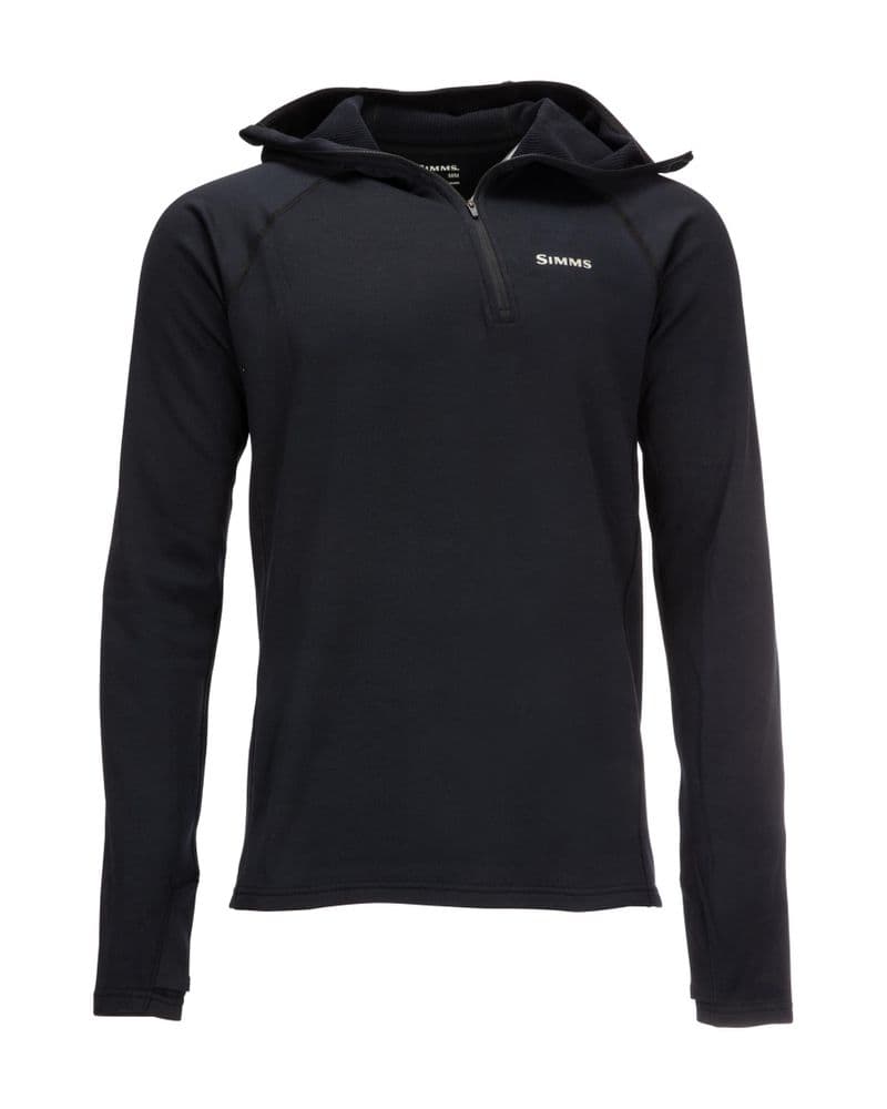 Heavyweight Baselayer Hoody Black view 2