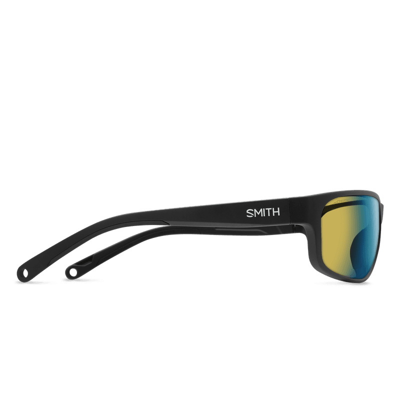 Redding 2 Matte Black Polarchromic Yellow Blue Mirror view 3