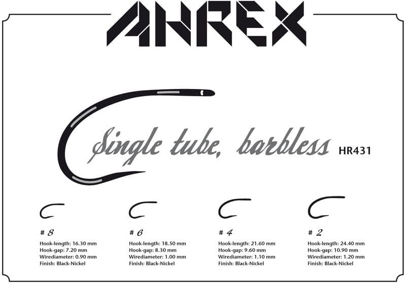 HR431 Tube Single Barbless # view 5