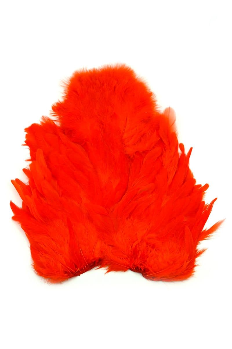 American Hen SH/C White dyed Orange view 3