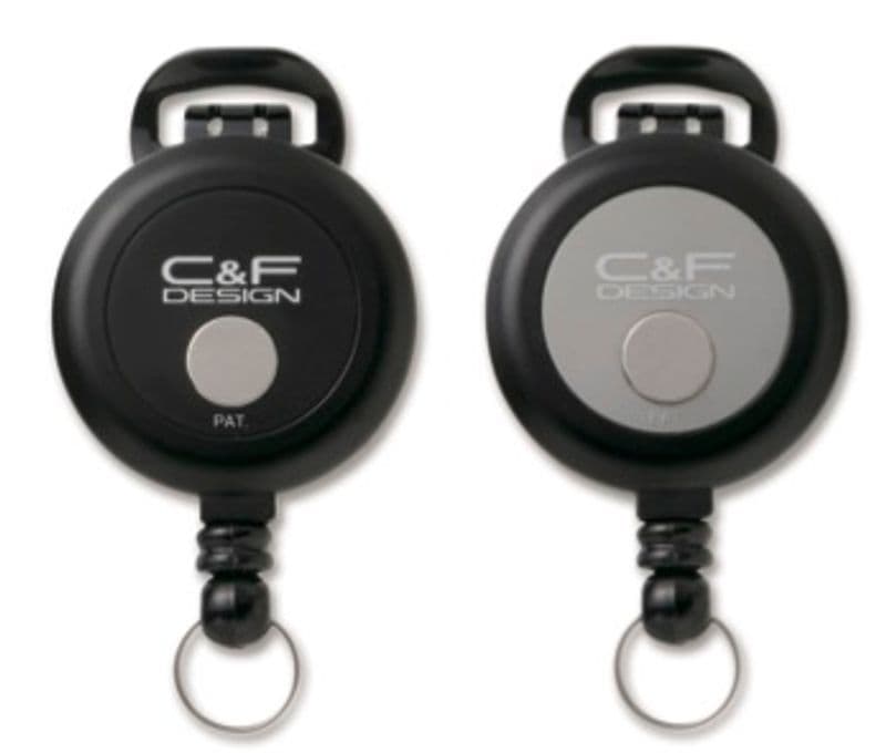 Flex Pin-On Reel Black (CFA-72-BK) view 1