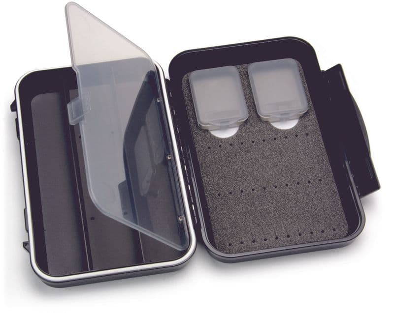 Medium 2-Row WP Tube Fly Case w 3 Comp (CF-2403V) Black view 1