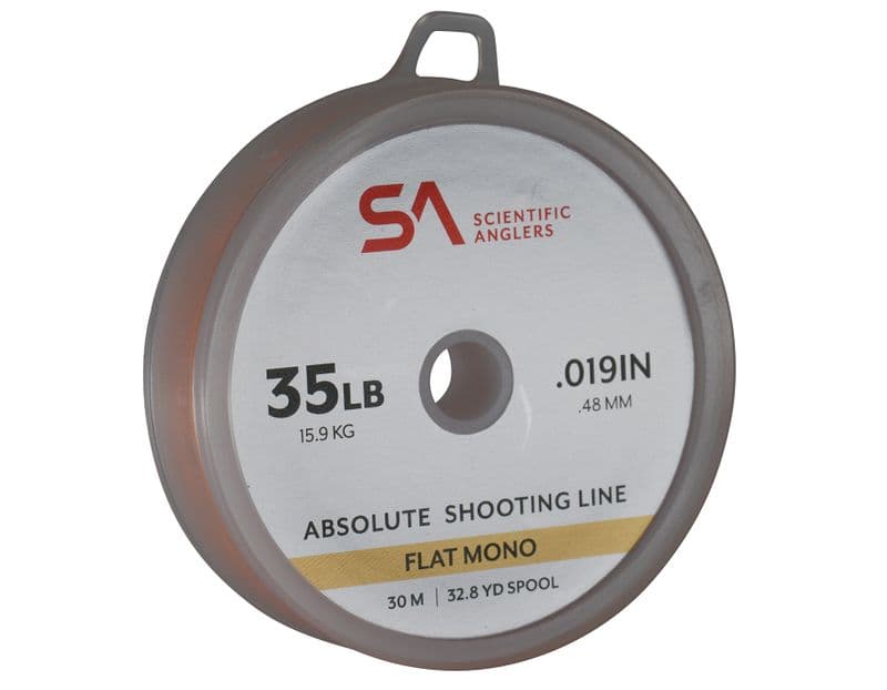 Absolute Shooting Line Flat Mono 35lb 30m Orange view 1