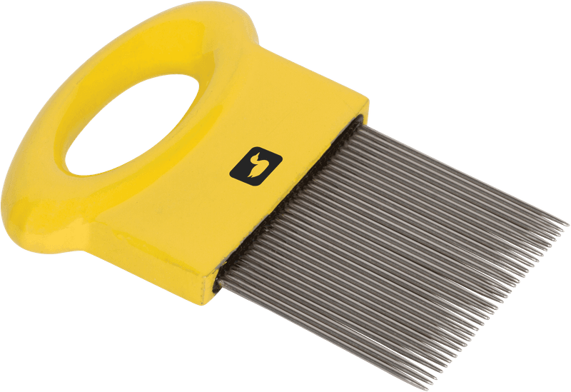 Ergo Underfur Comb - Yellow view 3