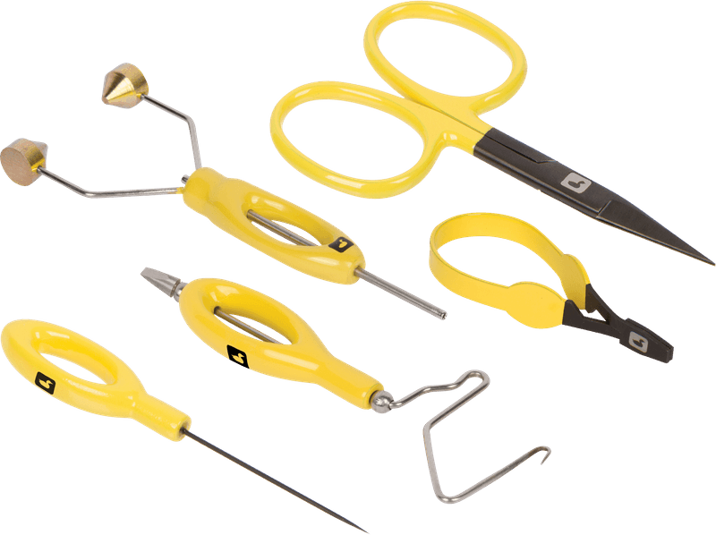 Core Fly Tying Tool Kit - Yellow