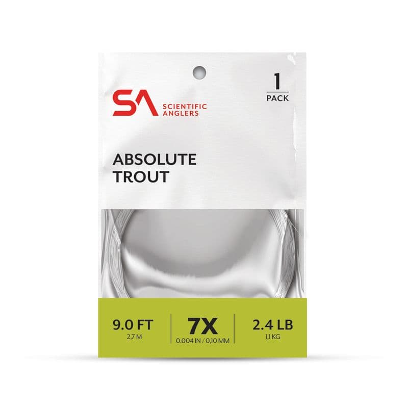 Absolute Trout Leader 9' 5X (0.15mm) view 2